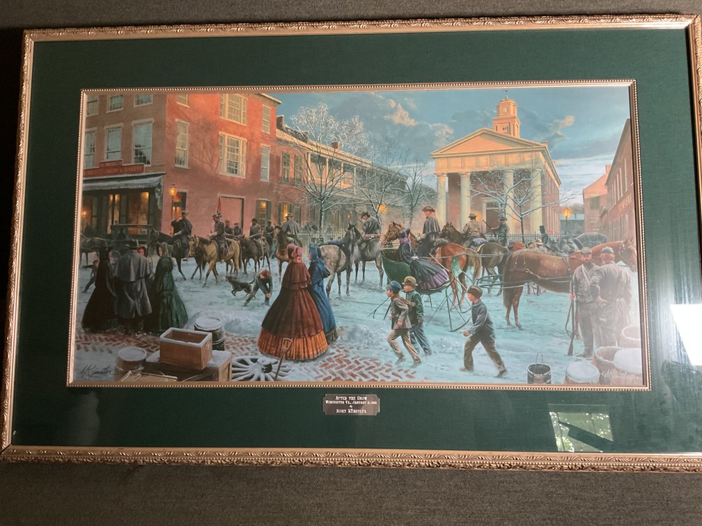 Image for Mort Kunstler Civil War Print - Winchester, VA