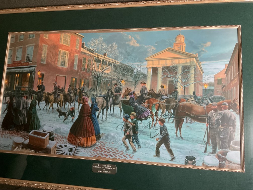 Image for Mort Kunstler Civil War Print - Winchester, VA