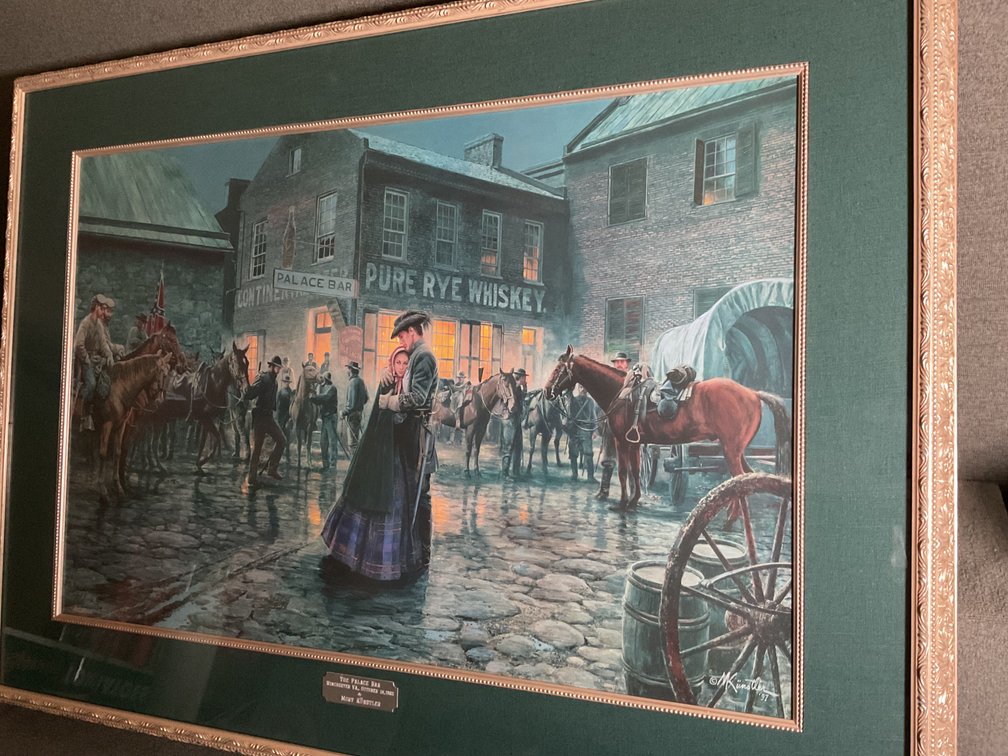 Image for Civil War Print of Winchester, VA by Mort Kunstler