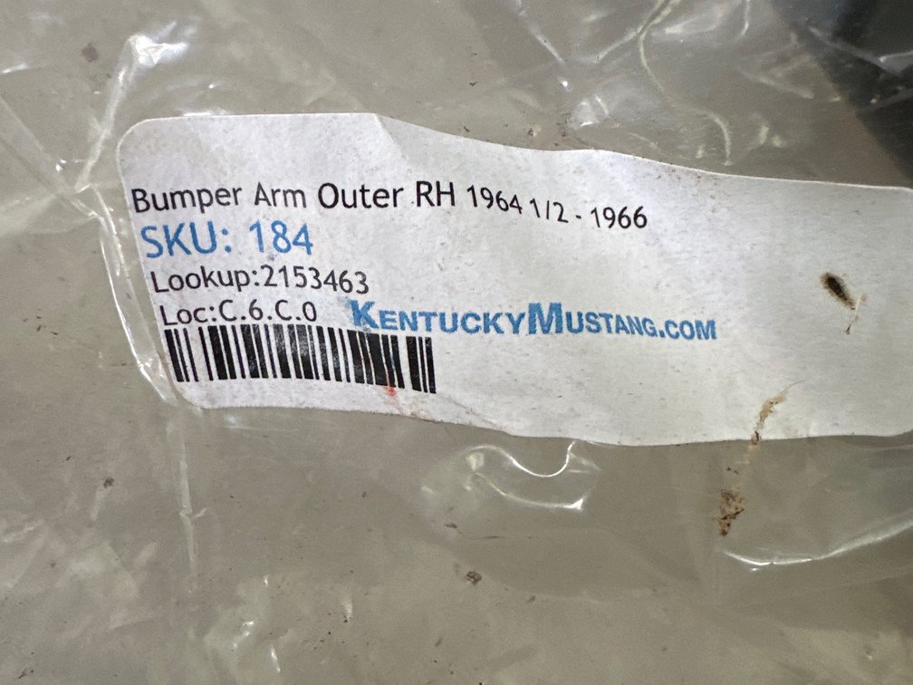 Image for Bumper arm outer set