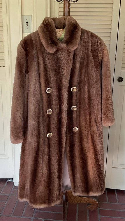 Image for Vintage Beaver Fur Coat