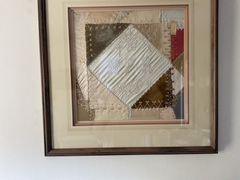 Image for Crazy Quilt Square - Framed