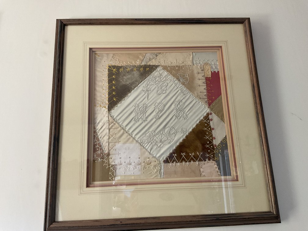 Image for Crazy Quilt Square - Framed