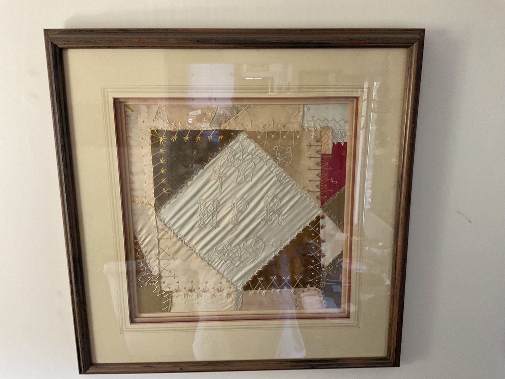 Image for Crazy Quilt Square - Framed