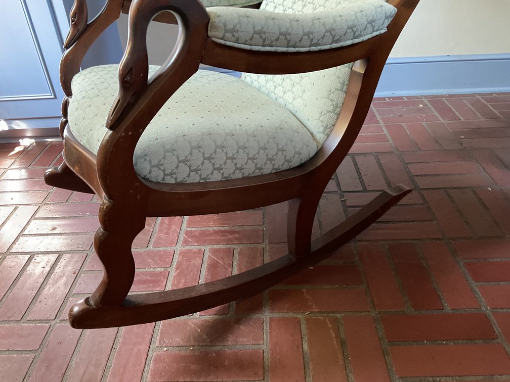 Image for Antique Goose Neck Rocker
