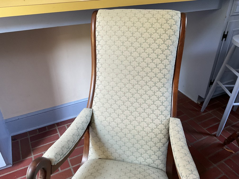 Image for Antique Goose Neck Rocker