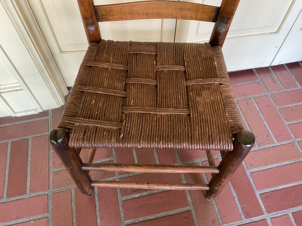Image for Country Chair with Woven Seat