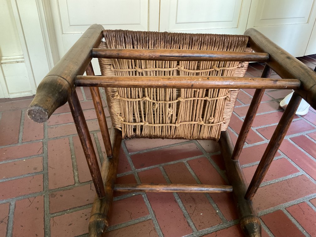 Image for Country Chair with Woven Seat