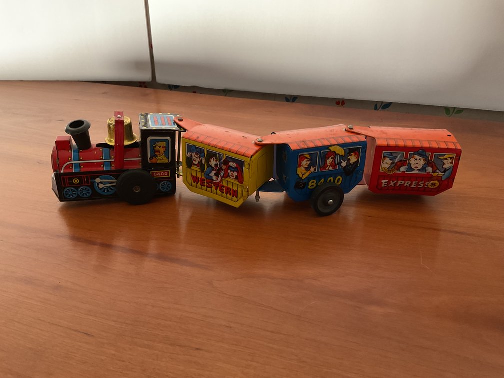 Image for T.T. Pressed Tin Train - Wind Up