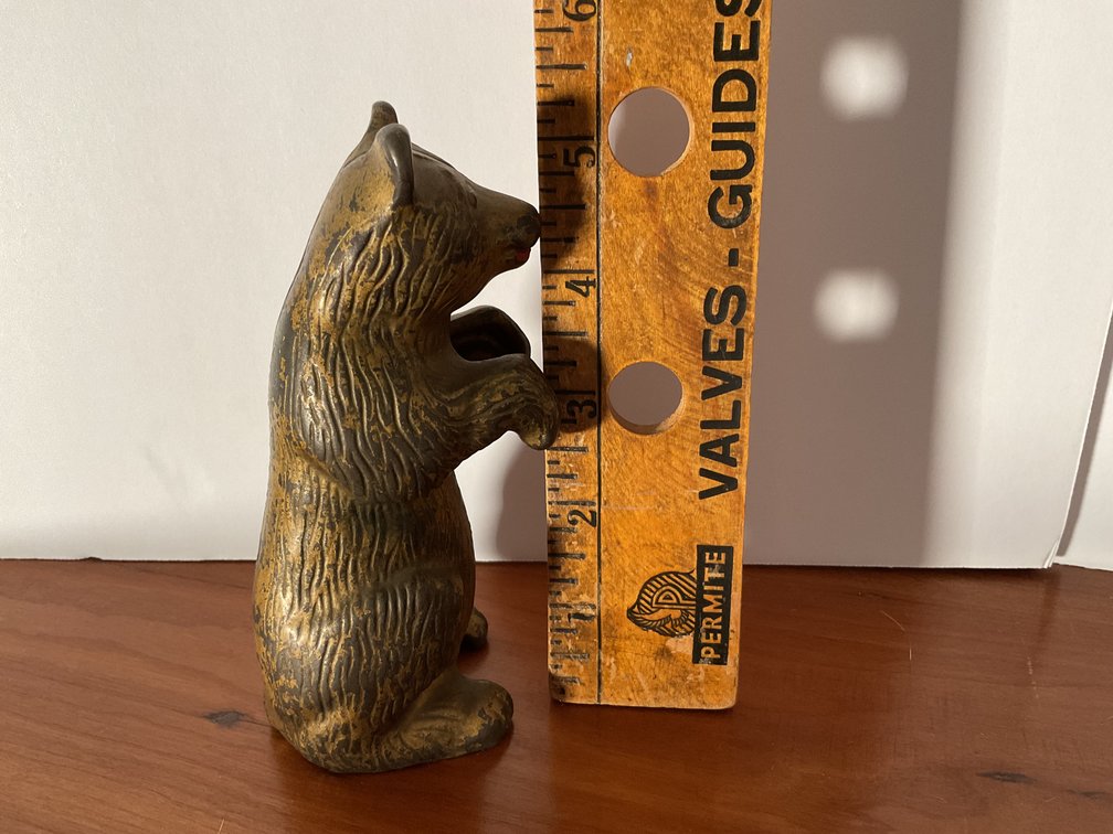 Image for Cast Iron Bear Bank