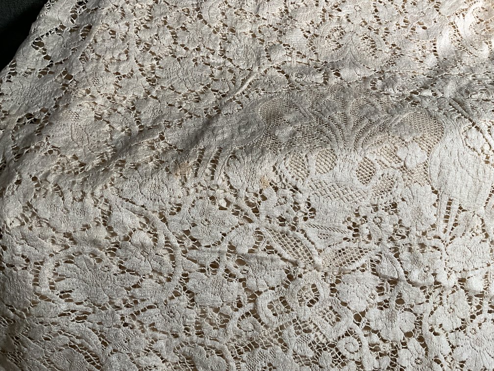 Image for Vintage Lace Tablecloth