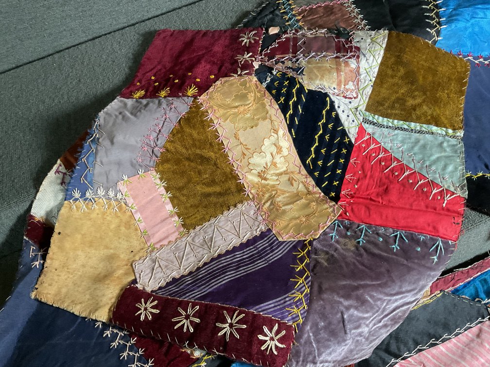 Image for Antique Crazy Quilt Squares