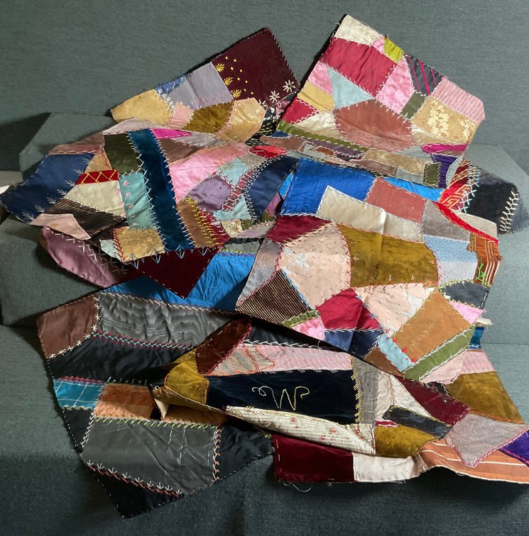Image for Antique Crazy Quilt Squares