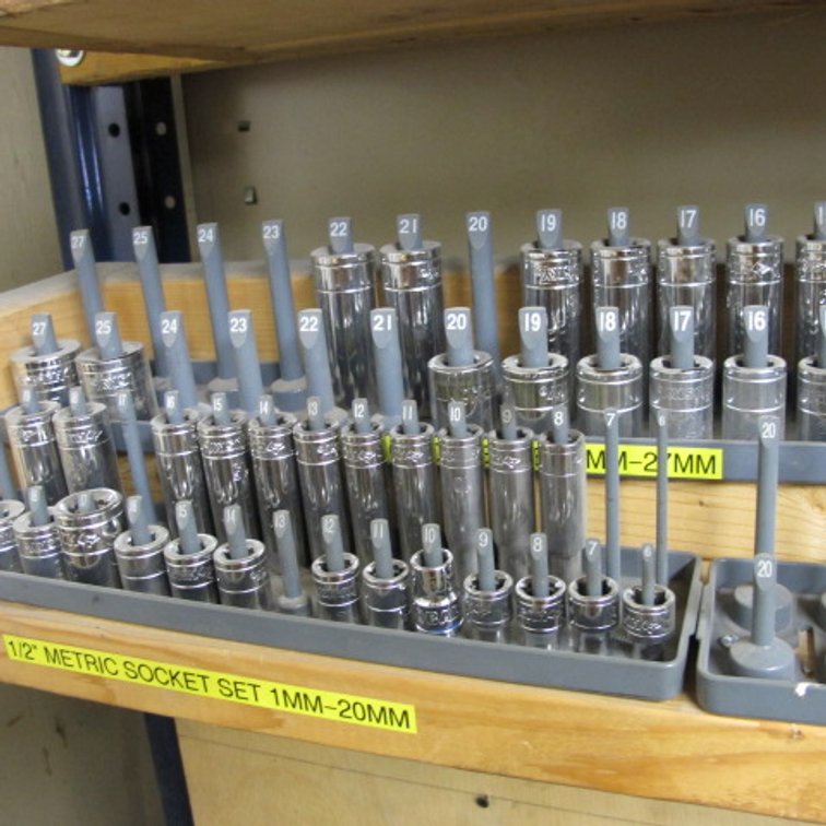 Image for Assortment of Sockets and Contents of Wall