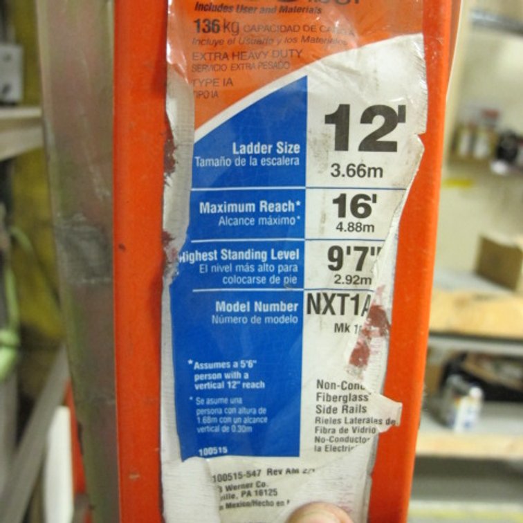 Image for Werner 12' Ladder