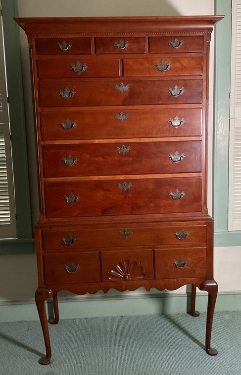 Image for Early Chippendale Highboy Chest