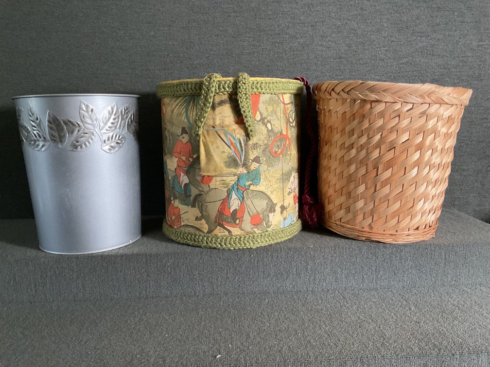 Image for Three Trash/Storage Cans