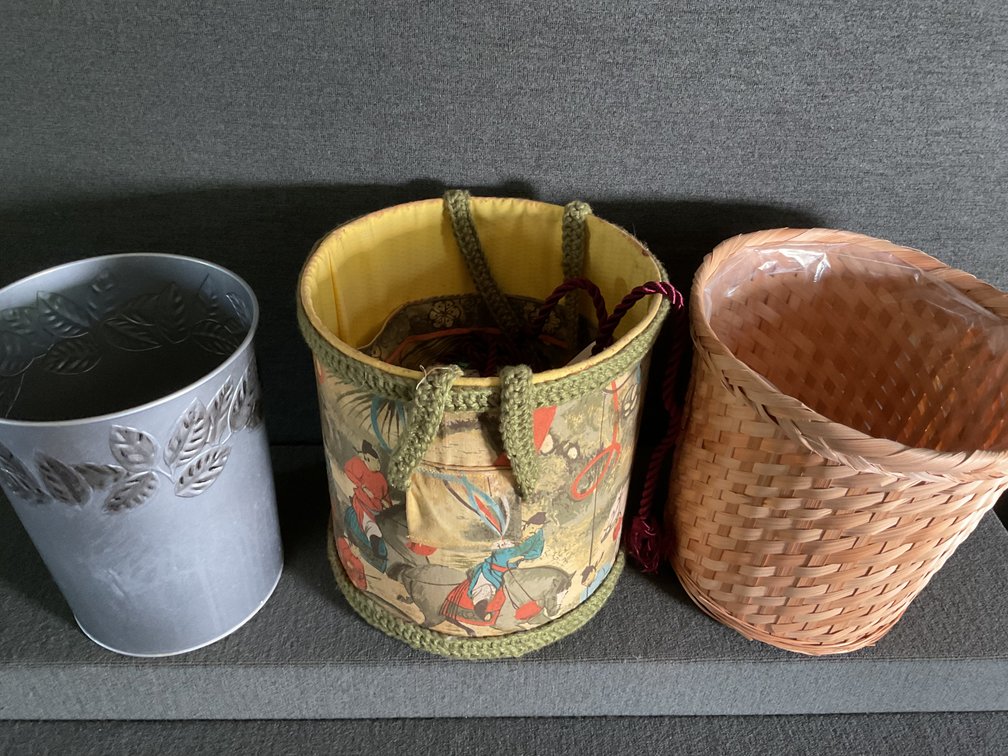 Image for Three Trash/Storage Cans