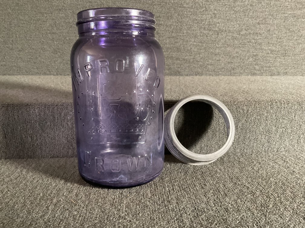 Image for Purple Quart Canning Jar