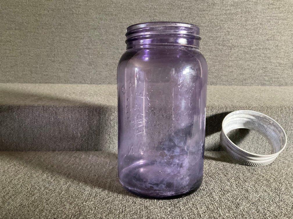 Image for Purple Quart Canning Jar