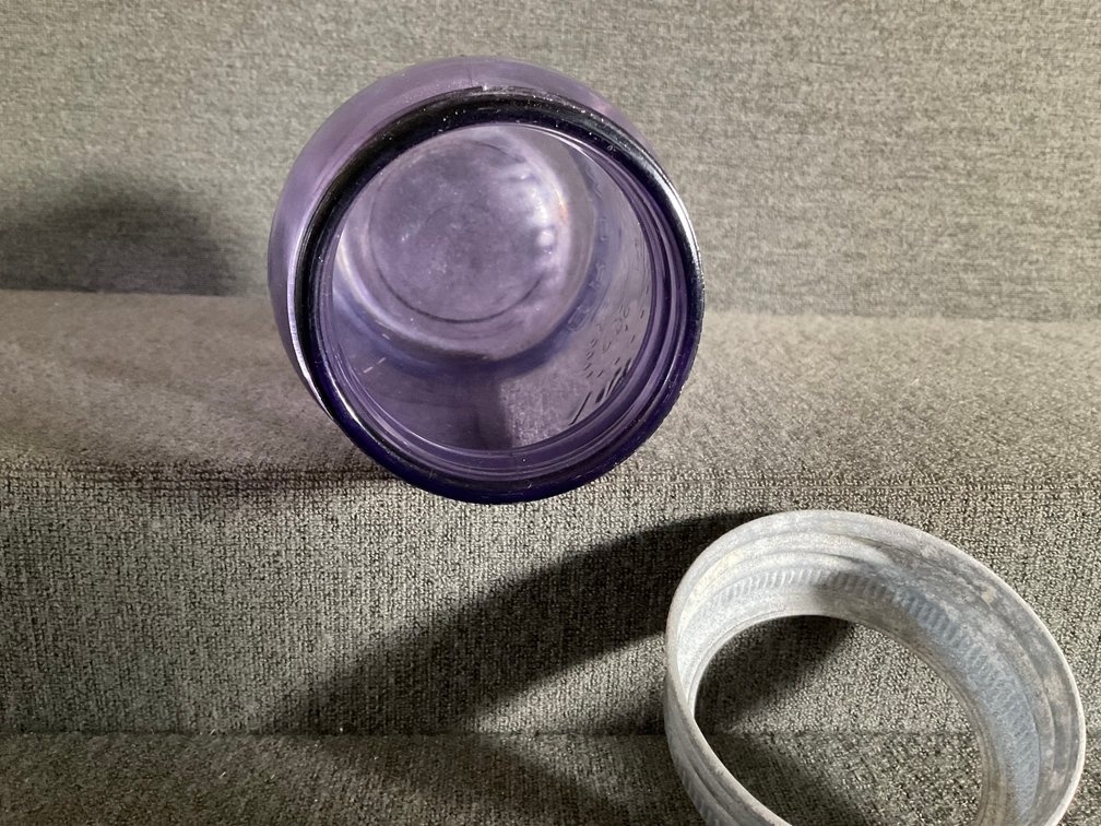 Image for Purple Quart Canning Jar