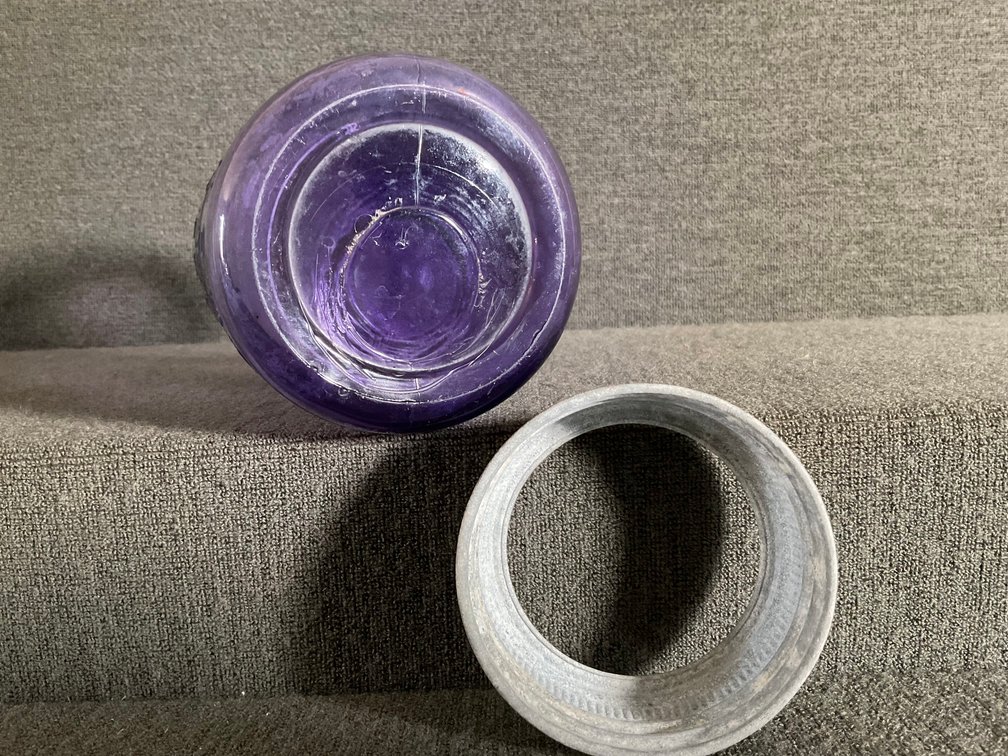 Image for Purple Quart Canning Jar