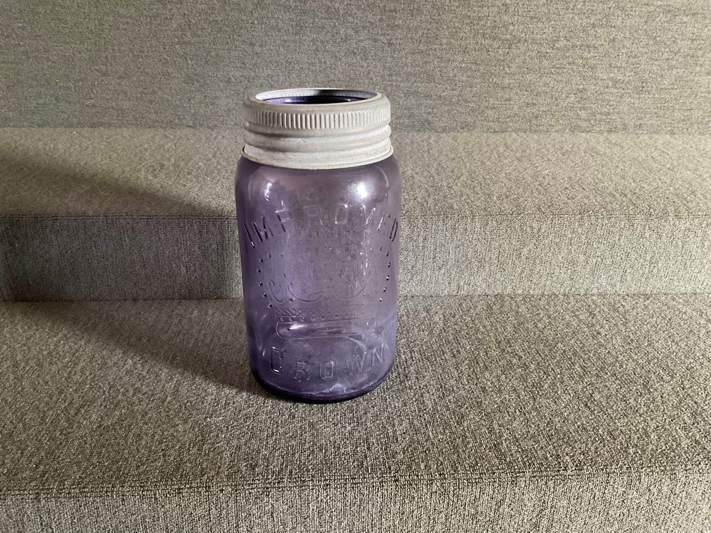 Image for Purple Quart Canning Jar