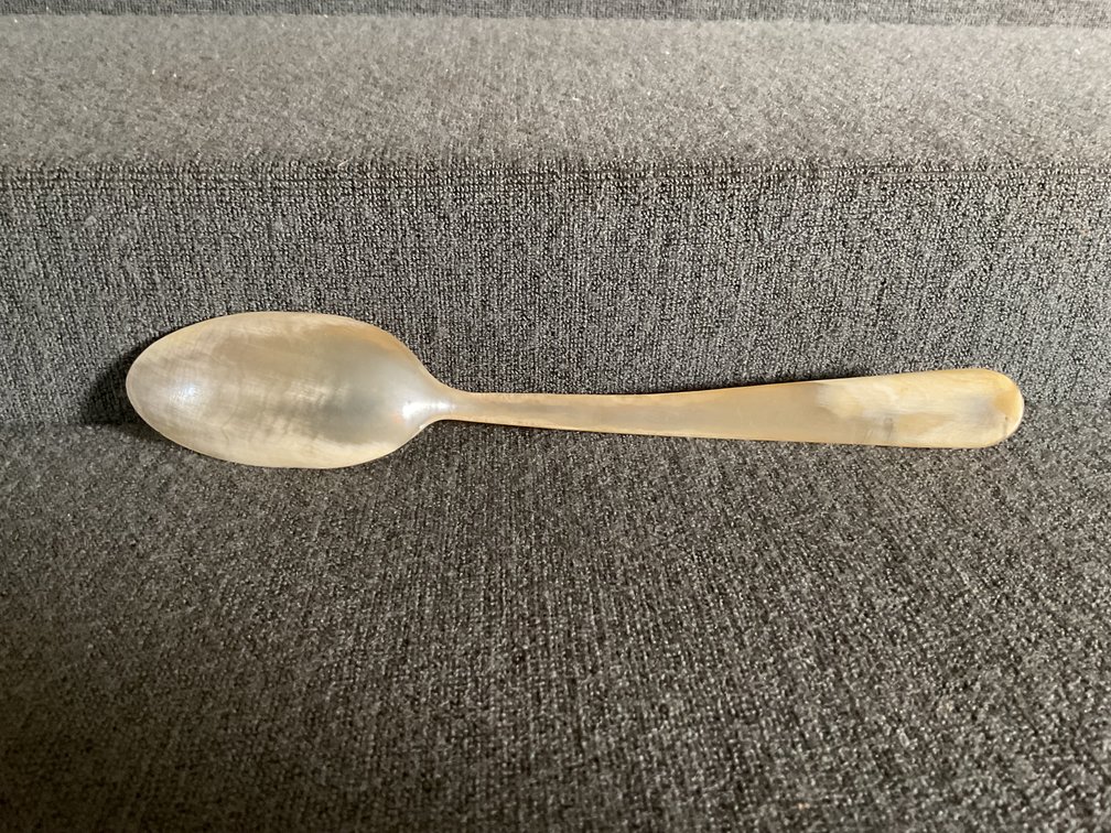 Image for Serving Spoon - Horn