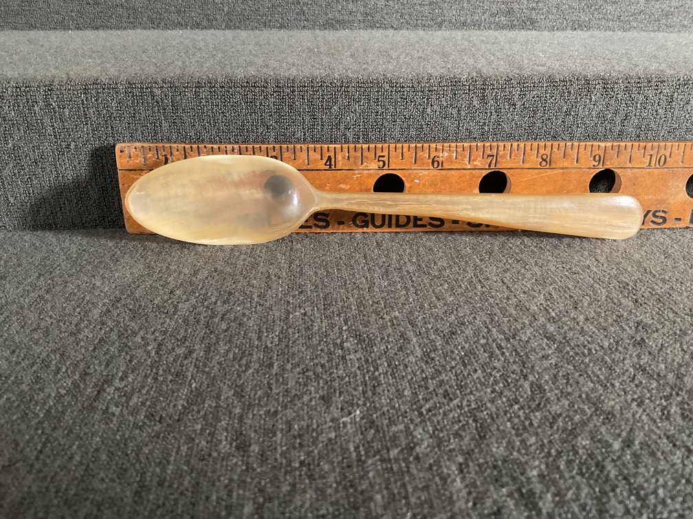 Image for Serving Spoon - Horn