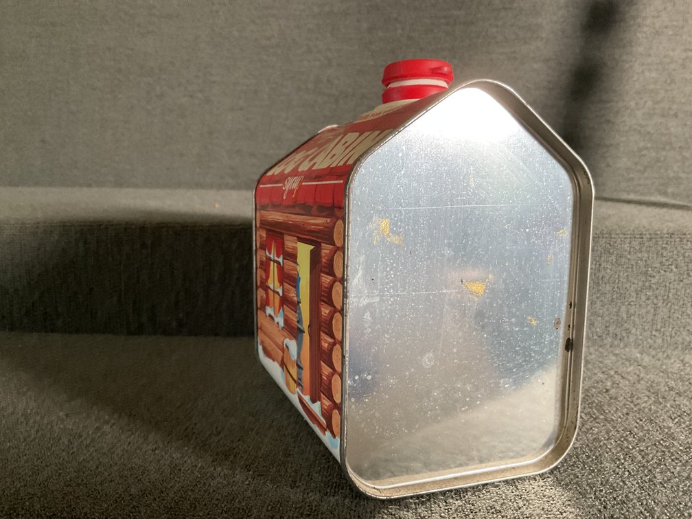 Image for Log Cabin Syrup Tin