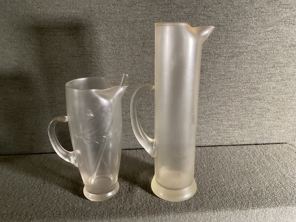 Image for Two Crystal Martini Pitchers