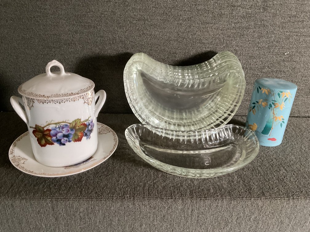 Image for Canned Milk Holder and Bone Dishes