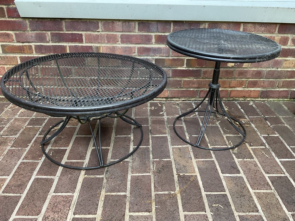 Image for Wrought Iron Patio Table