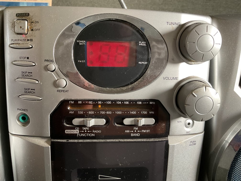 Image for Radio/Disc/Cassette Player