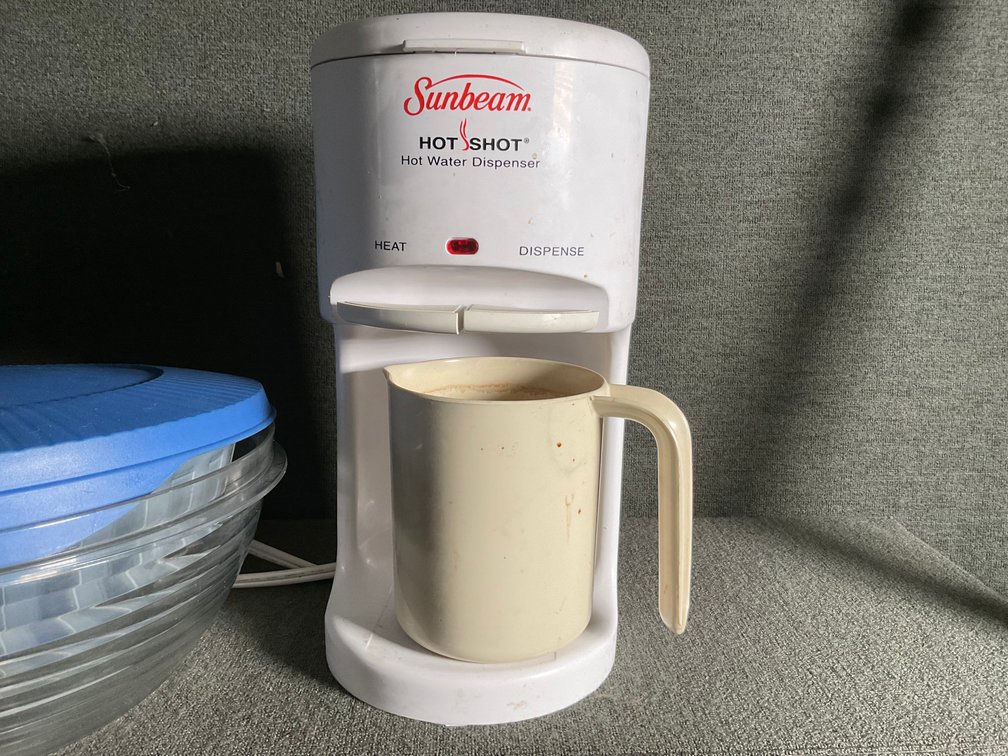 Image for Hot Water Dispenser and Plastic Bowl