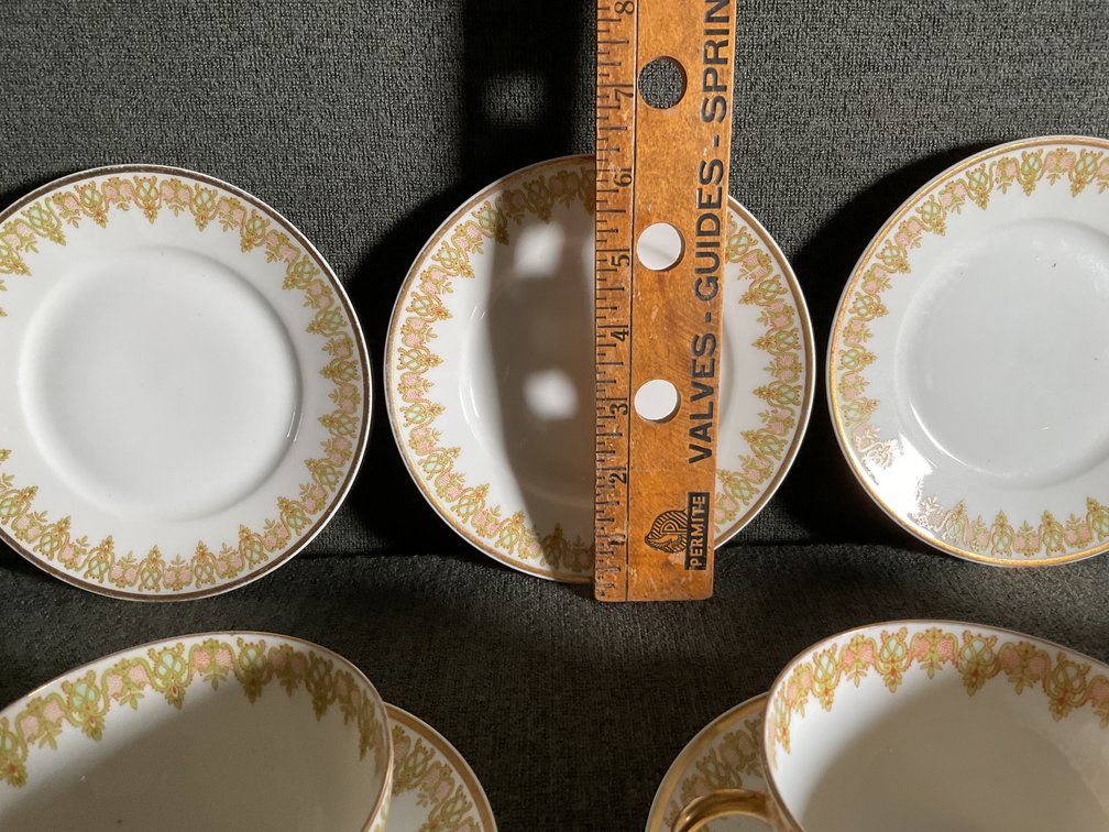 Image for Limoges Old Abbey Cup & Saucer Sets