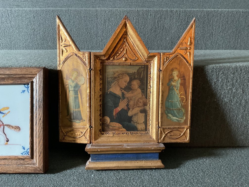 Image for Religious Icon and Hand painted Tile
