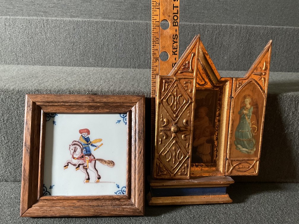 Image for Religious Icon and Hand painted Tile