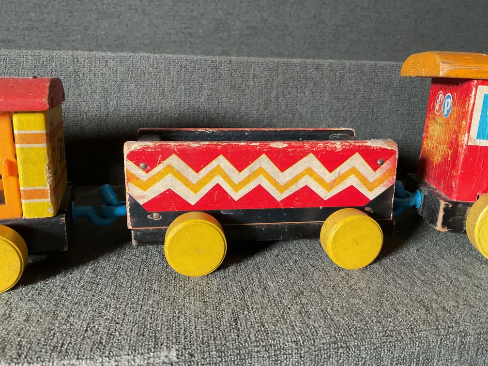Image for Vintage Fisher Price Train - Pull Toy