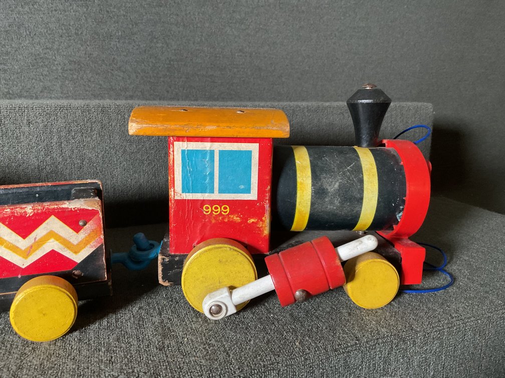 Image for Vintage Fisher Price Train - Pull Toy