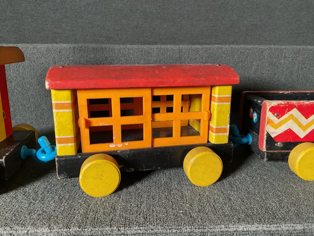Image for Vintage Fisher Price Train - Pull Toy