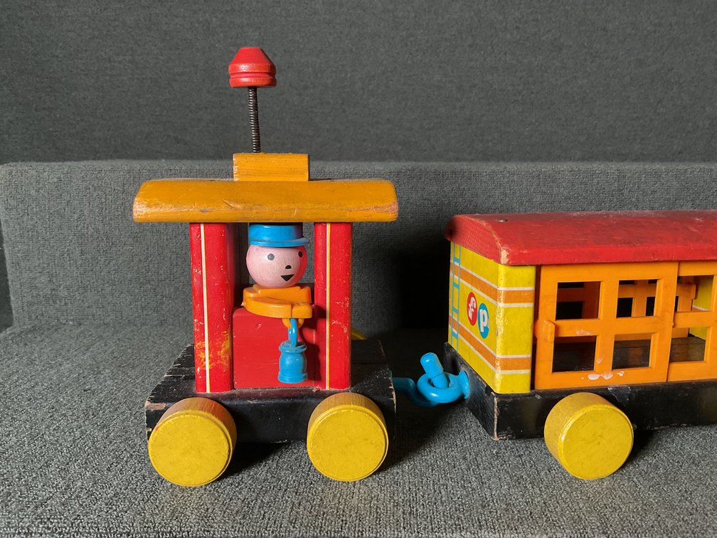 Image for Vintage Fisher Price Train - Pull Toy
