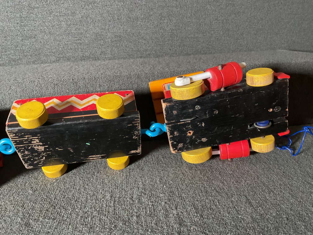 Image for Vintage Fisher Price Train - Pull Toy