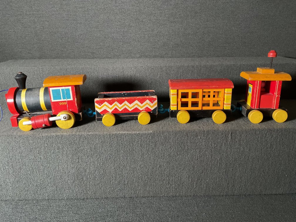 Image for Vintage Fisher Price Train - Pull Toy
