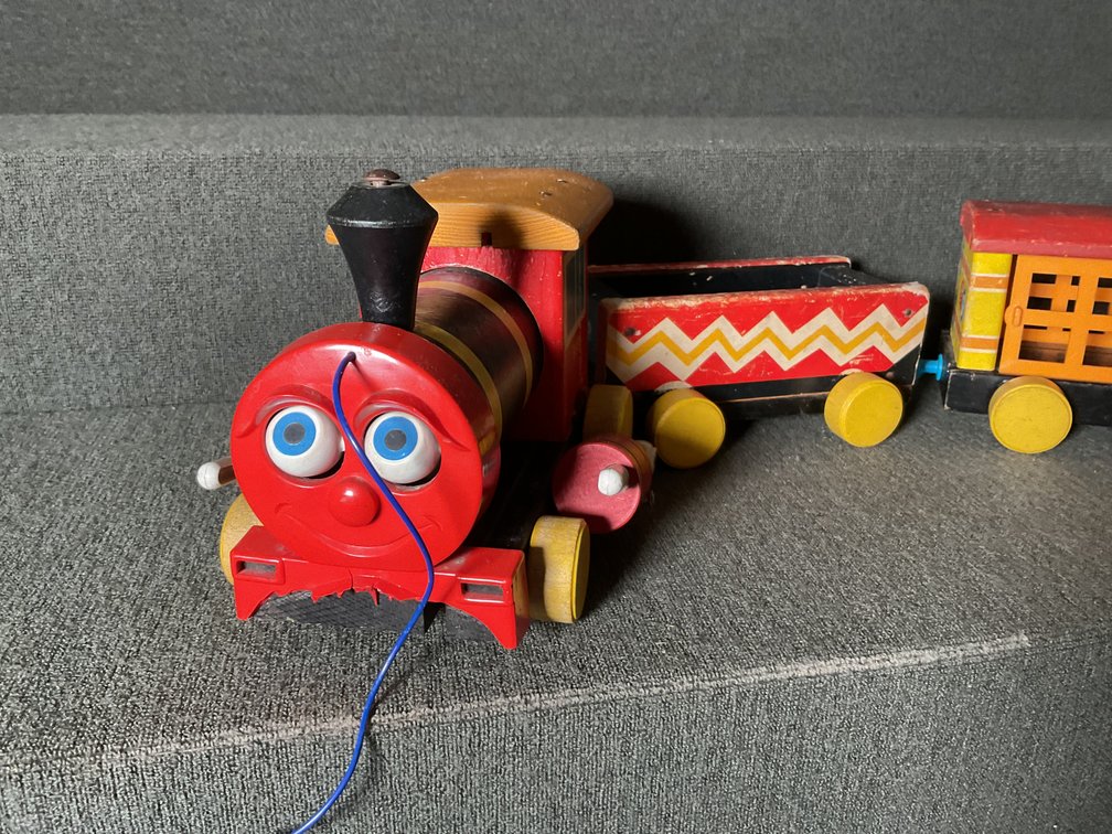 Image for Vintage Fisher Price Train - Pull Toy