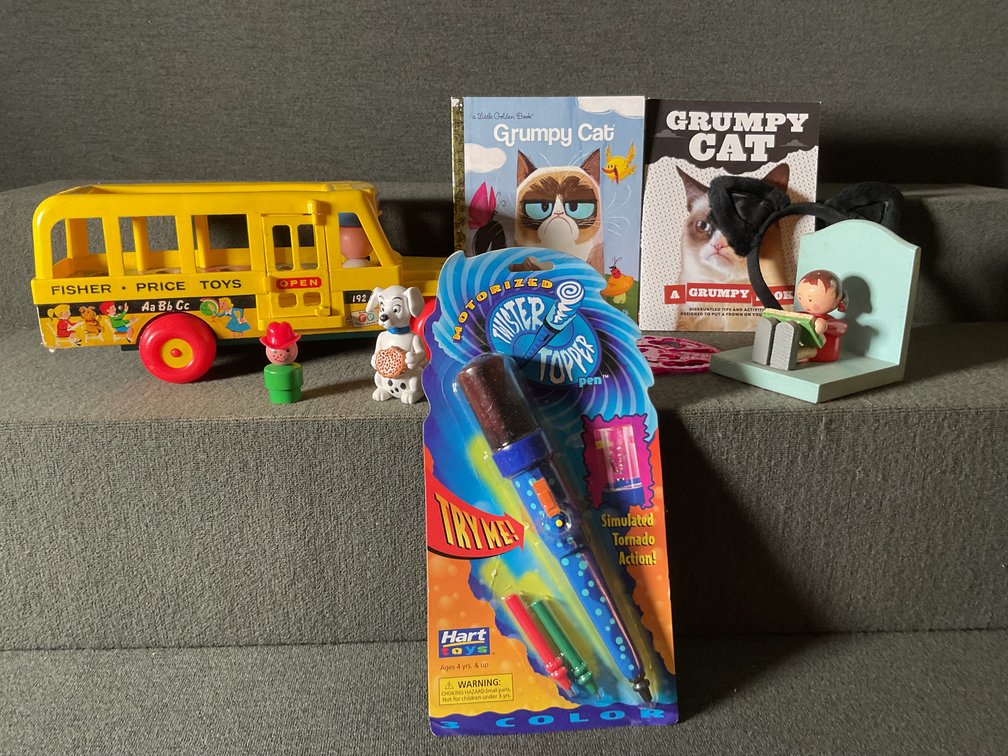 Image for Vintage Fisher Price School Bus