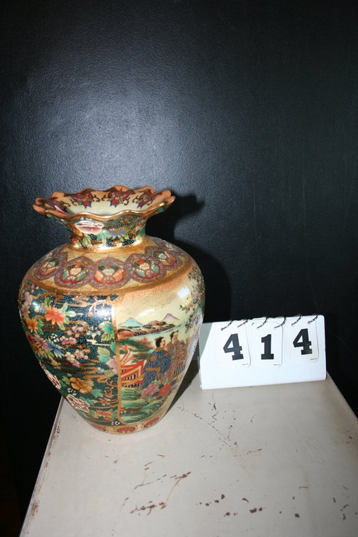 Image for Vintage Satsuma Vase 11