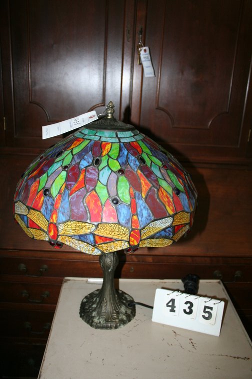 Image for Tiffany Style Stained Glass Lamp 22