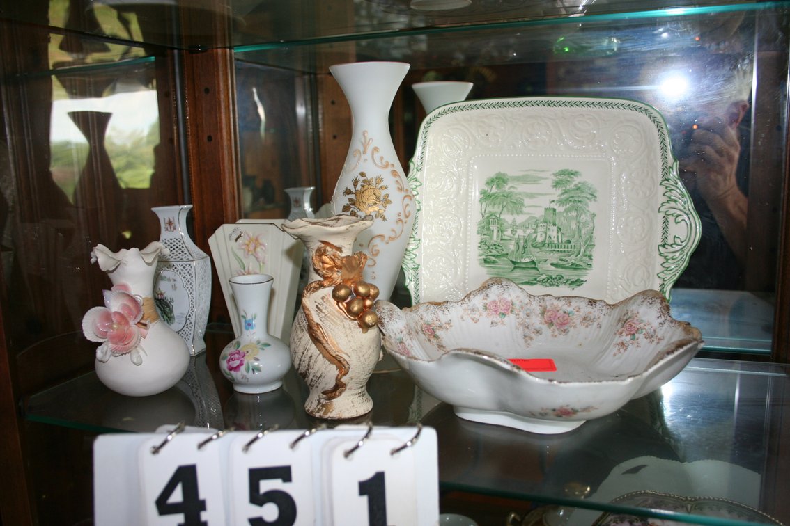 Image for Vintage Vases, Bowl & Plate