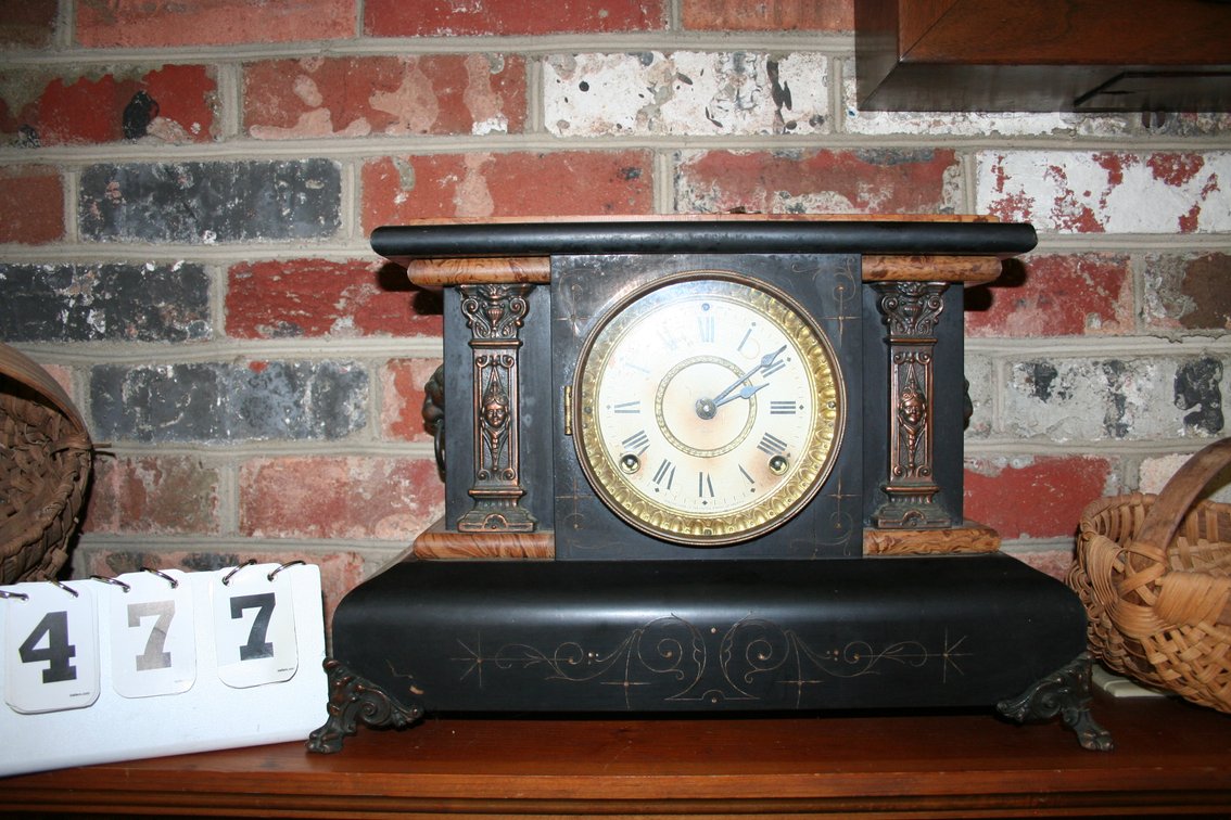 Image for Seth Thomas Mantle Clock 8 Day (Running)